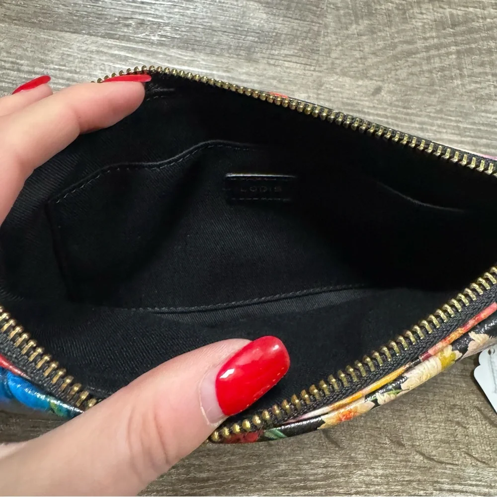LODIS Floral Wristlet